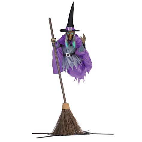 Home depot halloween witch figurines